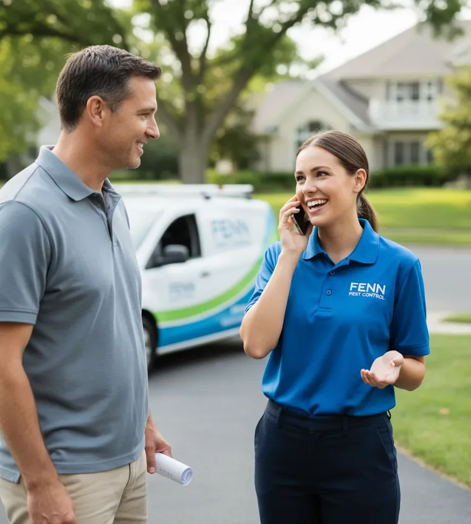 Fenn Pest Control customer support in Ravenna